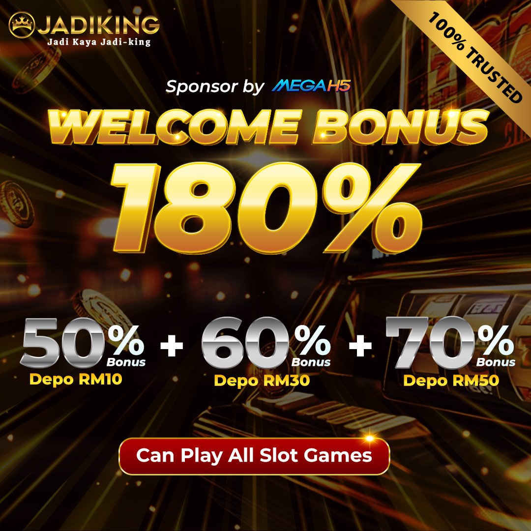 jadiking 50% welcome bonus